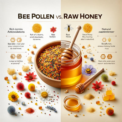 Bee Pollen vs. Raw Honey: Which is the Better Superfood?