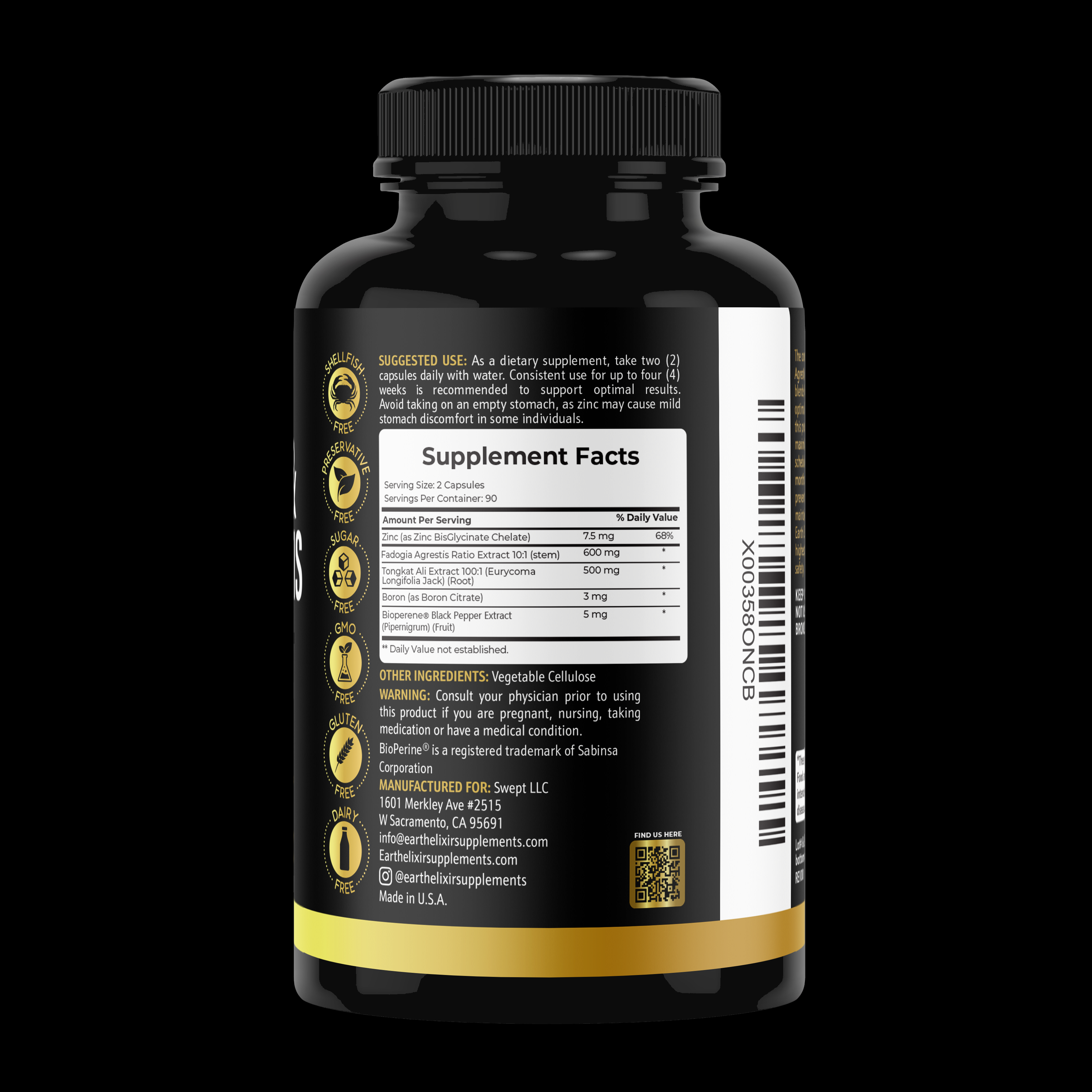 Fadogia Agrestis and Tongkat Ali