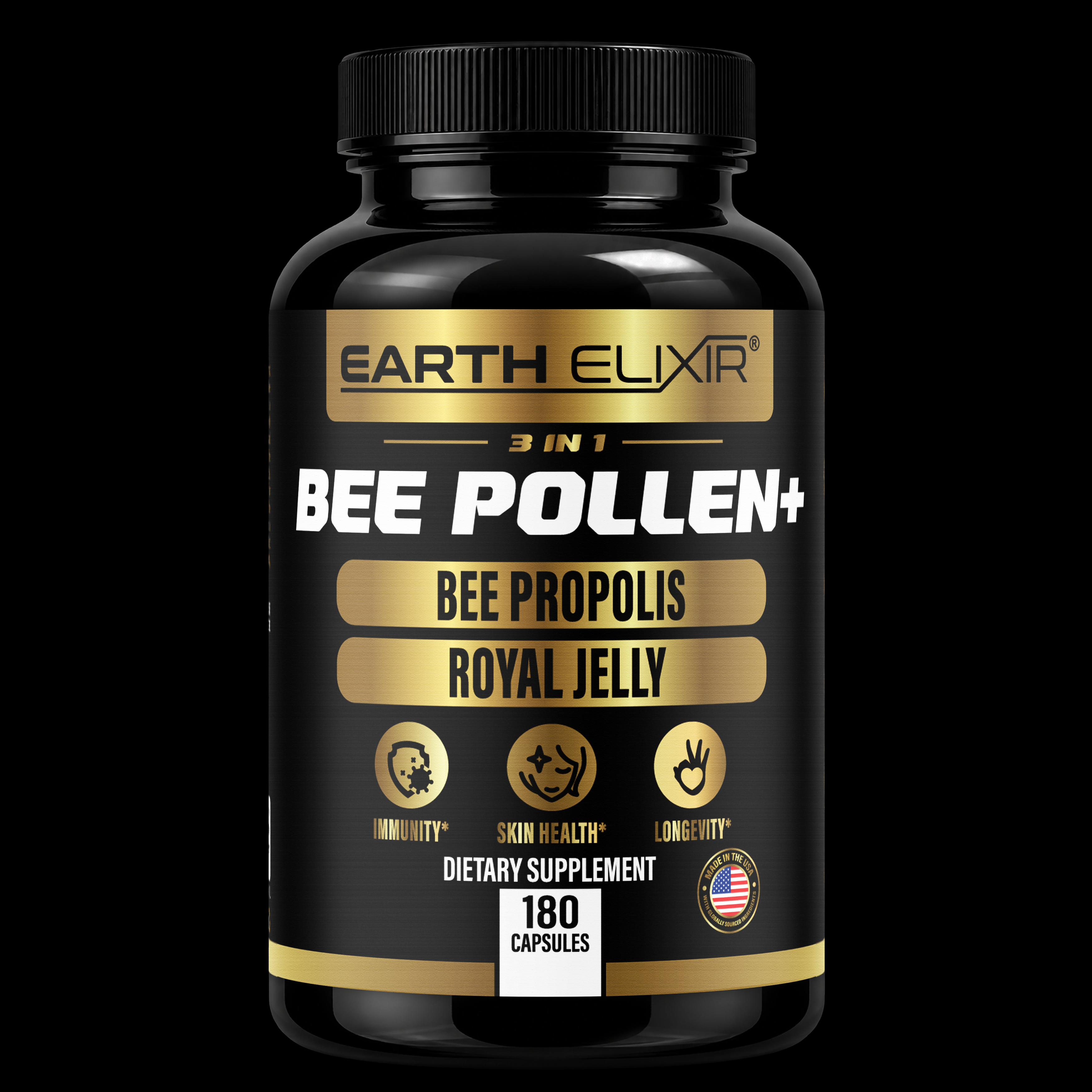 3 in 1 Bee Pollen, Bee Propolis & Royal Jelly