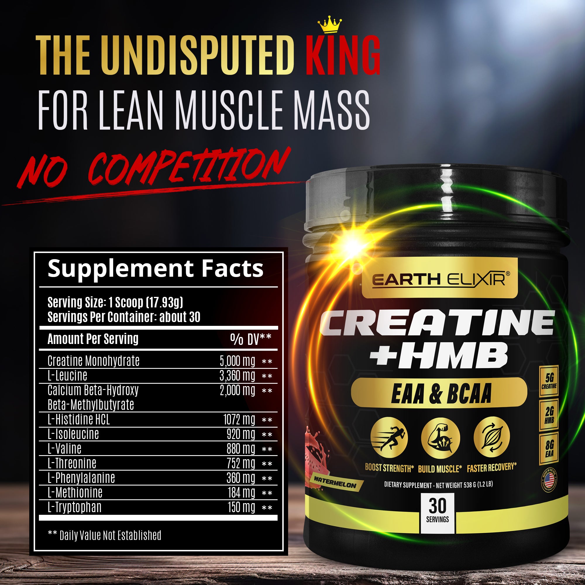 Creatine HMB w/ EAA and BCAA (Watermelon)