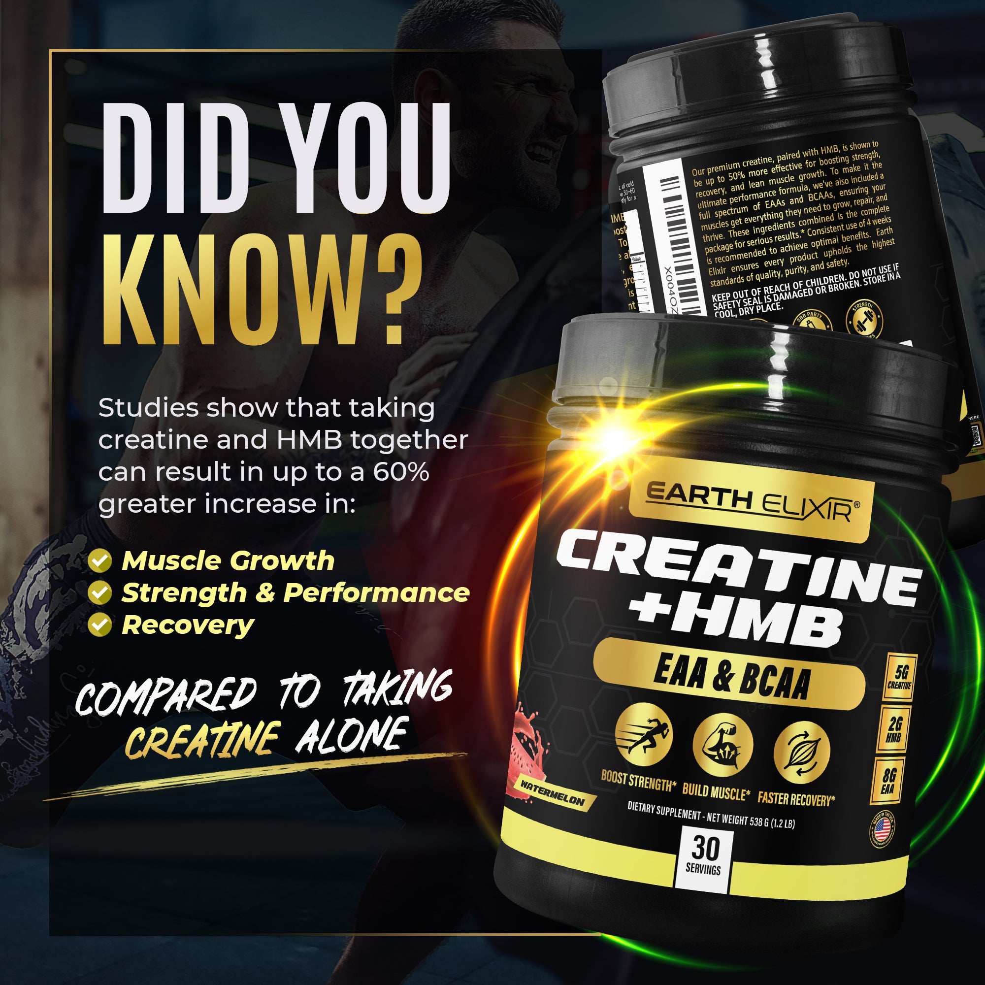 Creatine HMB w/ EAA and BCAA (Watermelon)