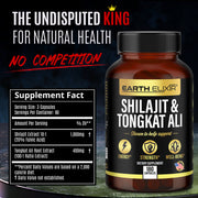 Shilajit 1000mg and Tongkat Ali 400mg