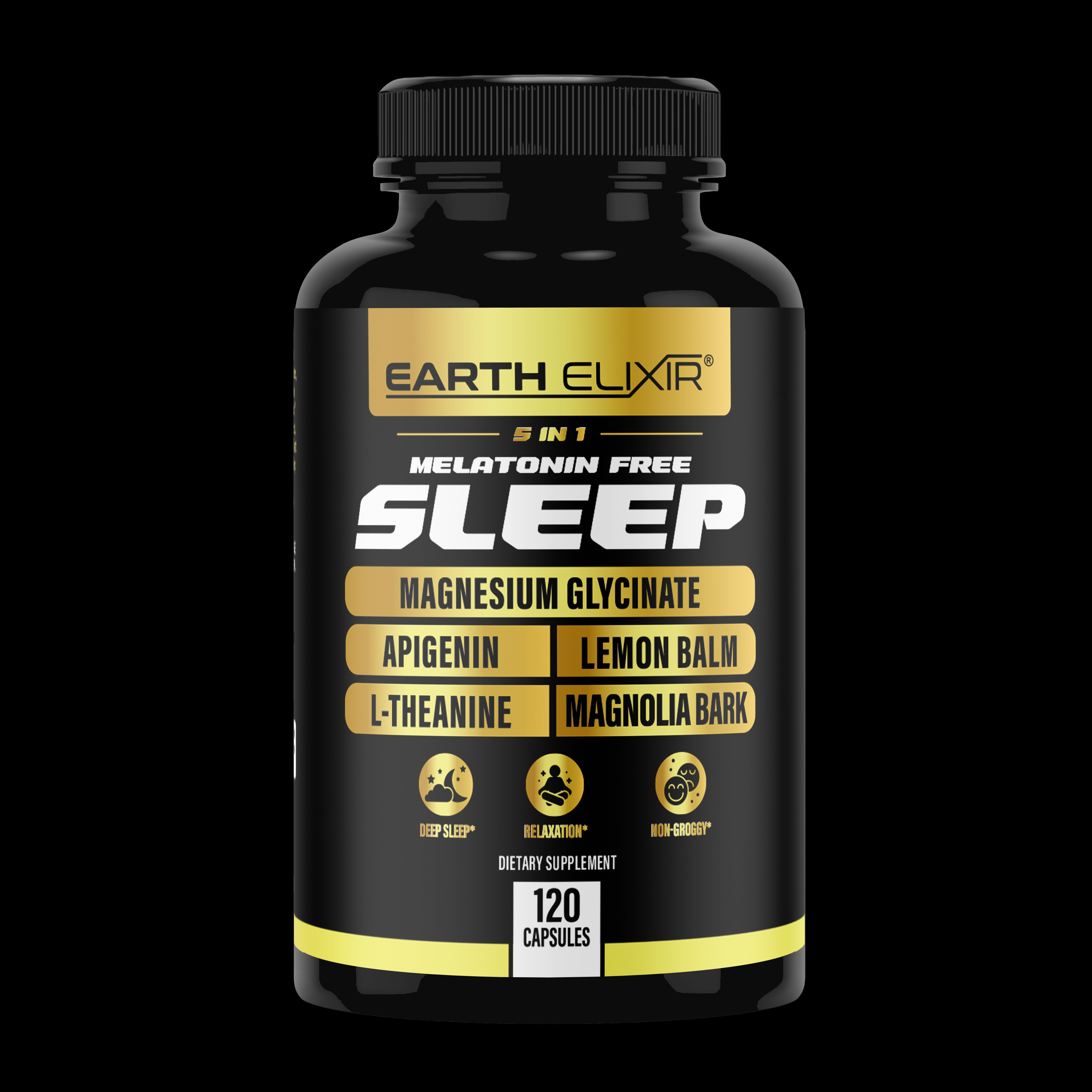 5-in-1 Melatonin-Free Sleep Formula