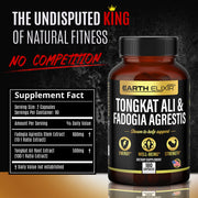 Fadogia Agrestis and Tongkat Ali (180 Capsules)