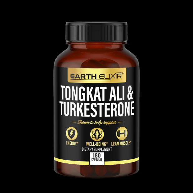 Turkesterone 1000 mg and Tongkat Ali 400 mg (180 Capsules)