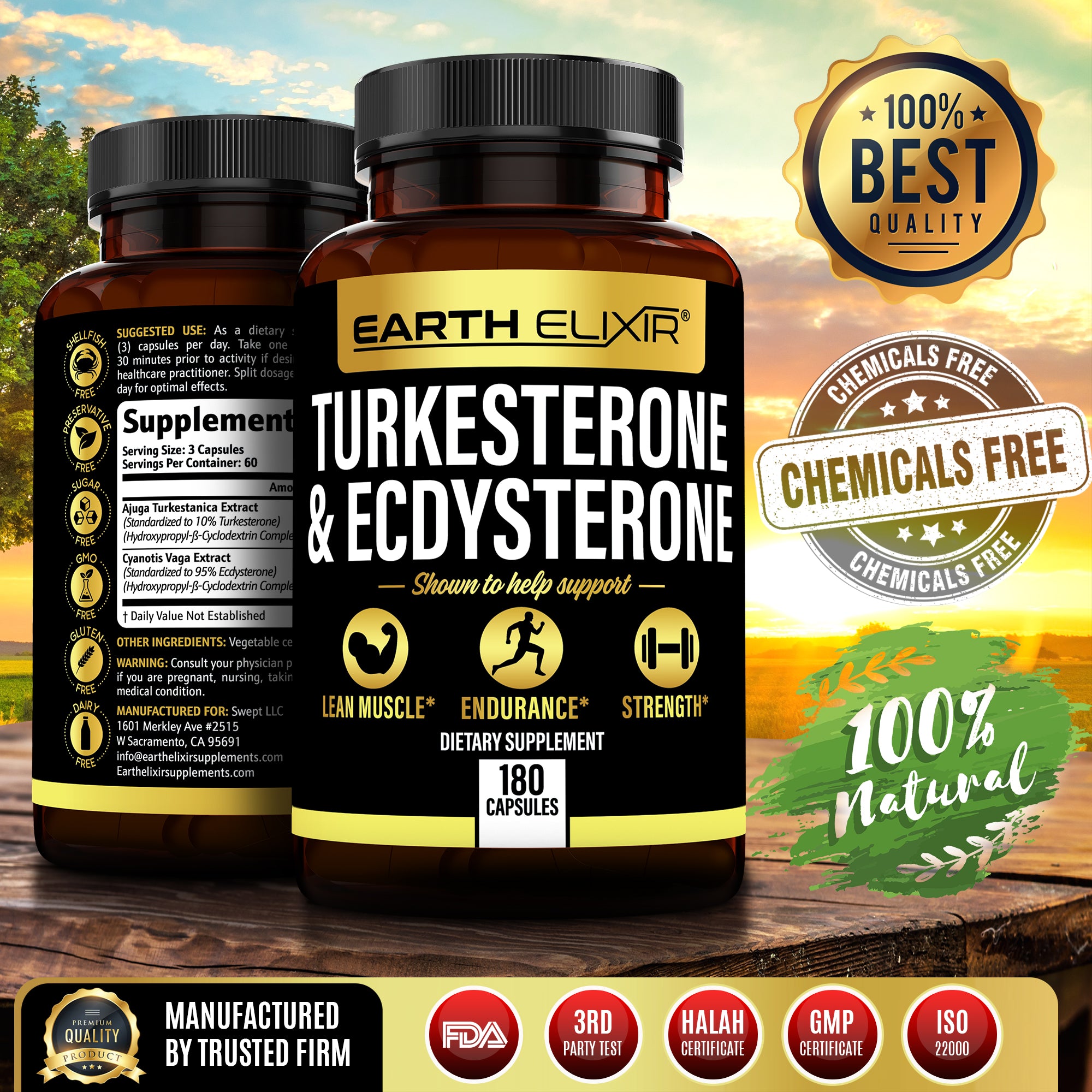 Turkesterone and Ecdysterone