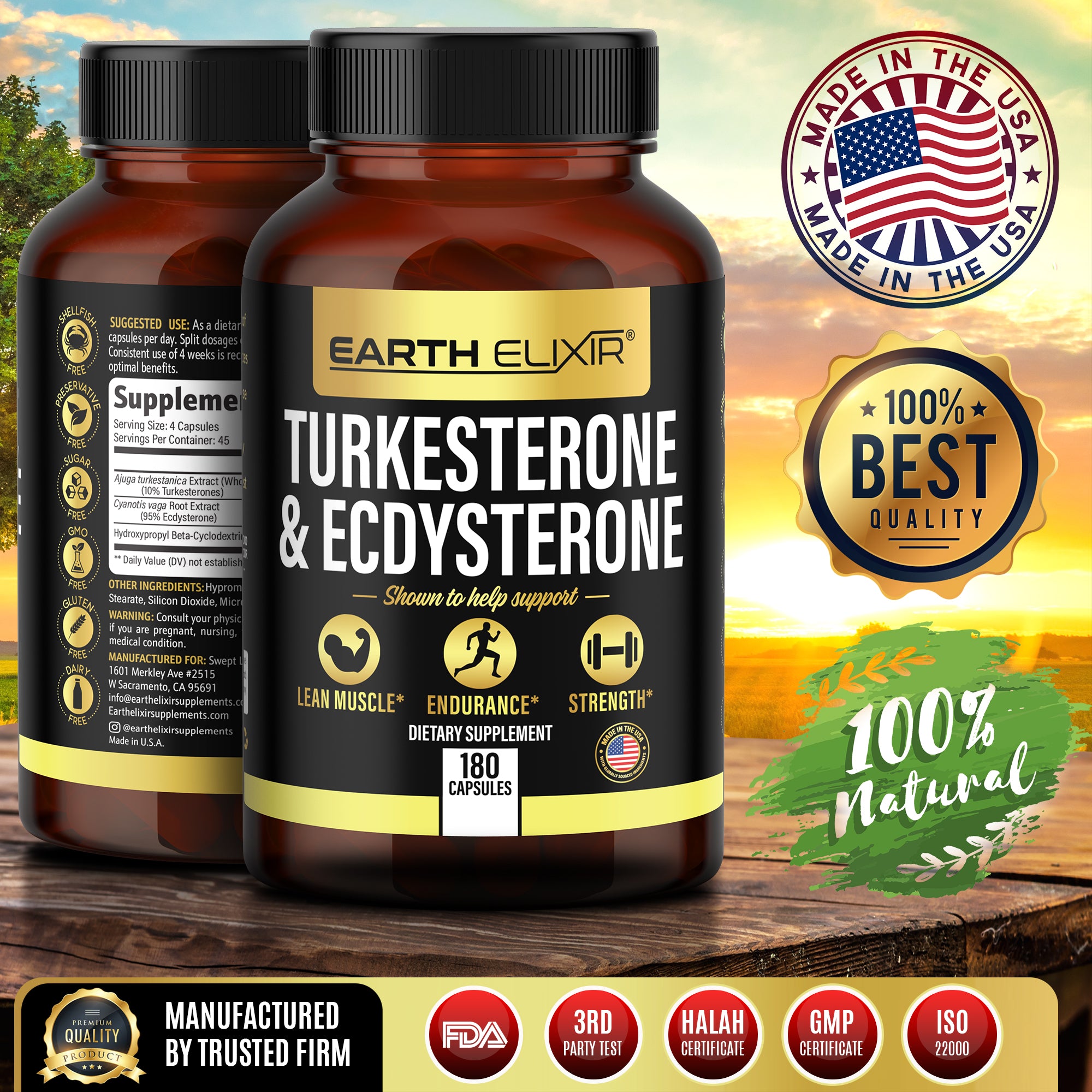 Turkesterone and Ecdysterone