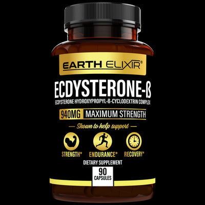 Ecdysterone Supplement 940 mg (90 Capsules)
