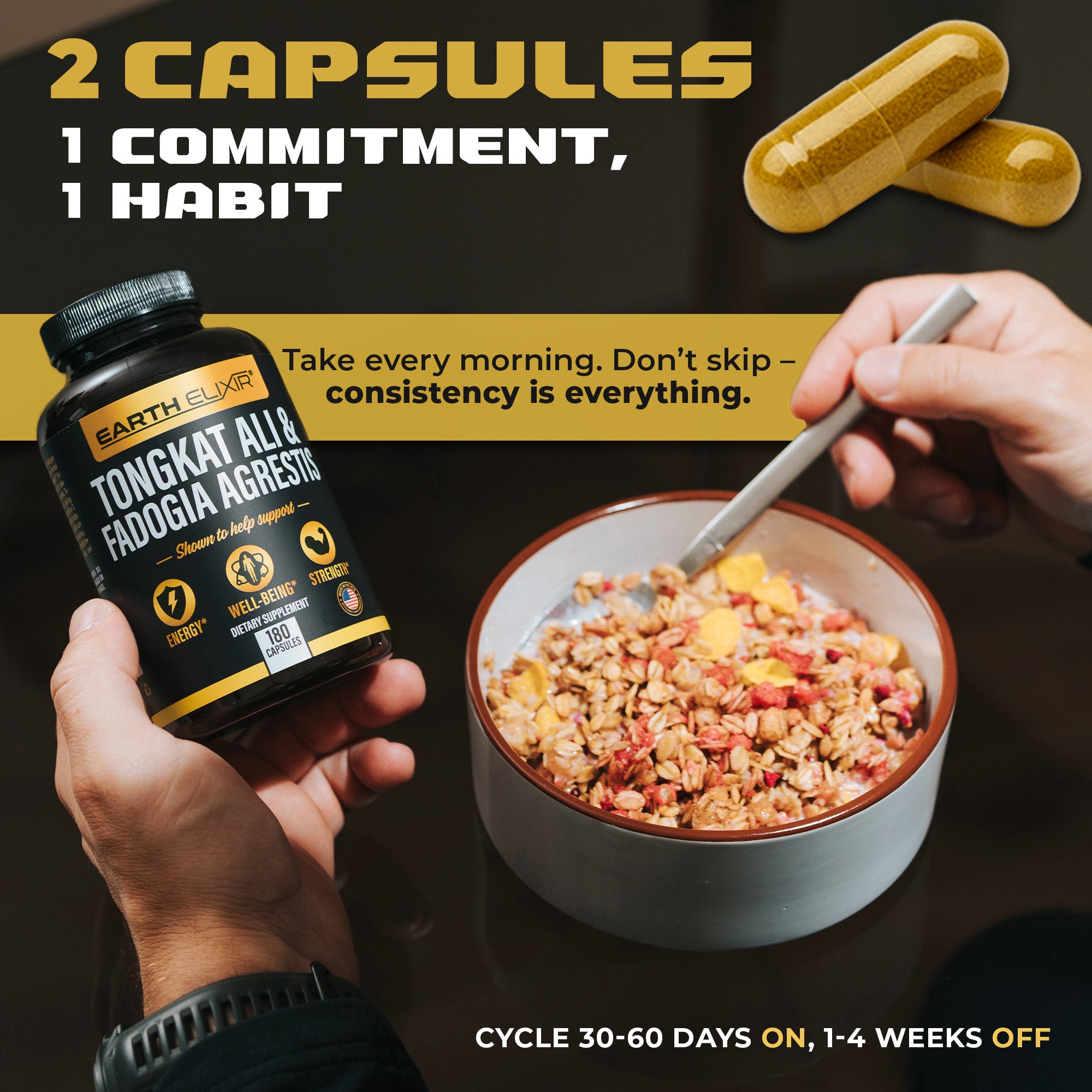 Fadogia Agrestis and Tongkat Ali