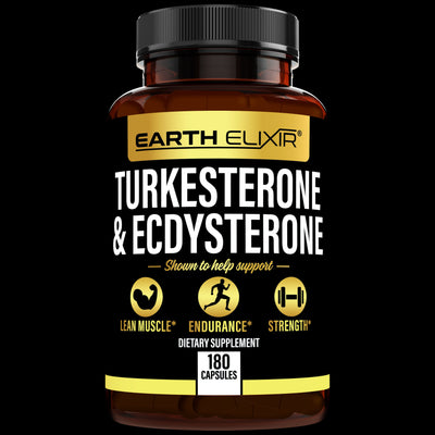 Turkesterone 1000mg and Ecdysterone 1000mg (180 Capsules)